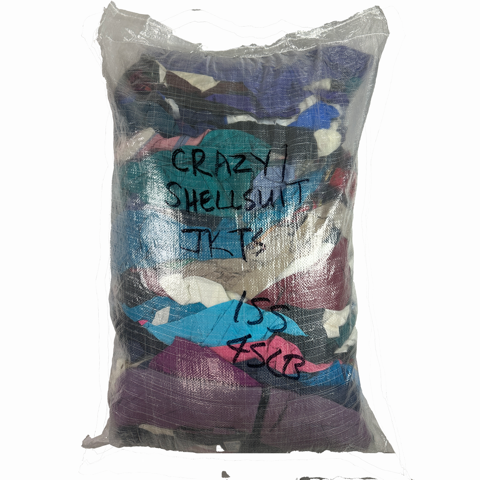 Vintage Shell Suit Jacket Wholesale (Crazy/Funky Style)