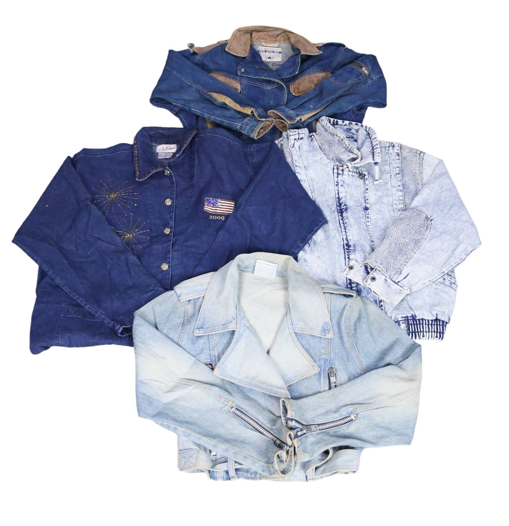 Vintage Embroidered Denim Jacket