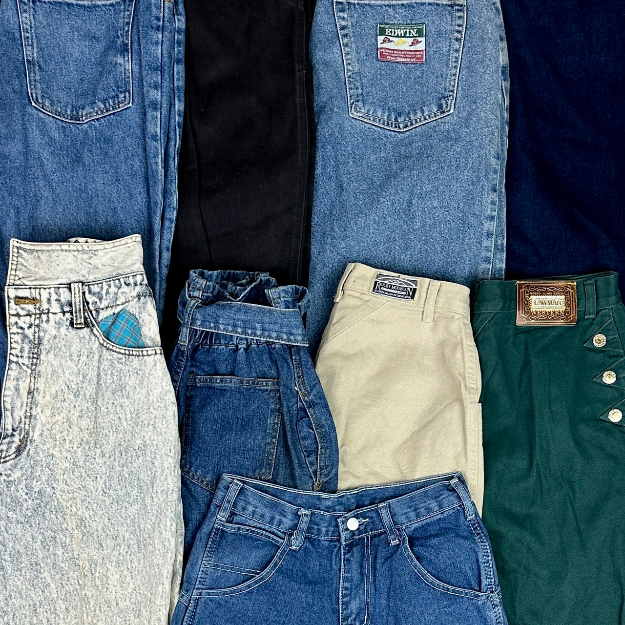 High Waisted Momsy Jeans