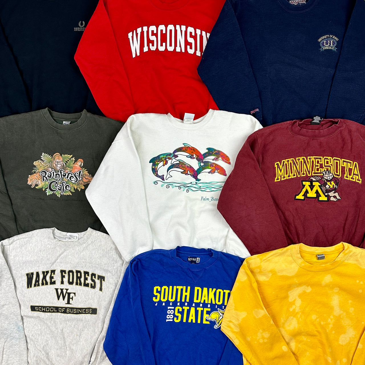 Mixed Wholesale Sweatshirts Sealed Sack (20kg)