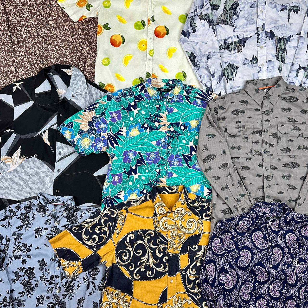 Vintage Pattern Shirts Wholesale