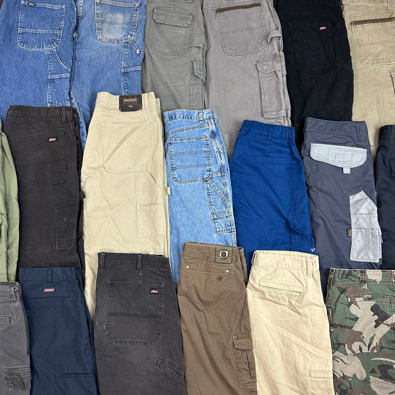 Mens Branded Cargo Trousers Vintage Wholesale