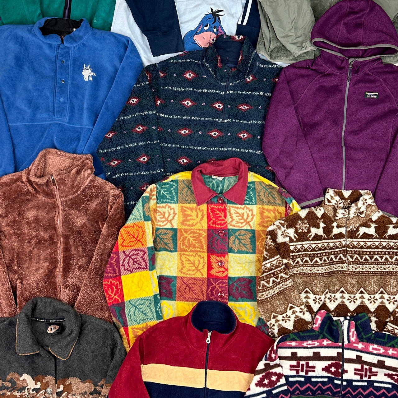 Mixed Vintage Fleece Wholesale