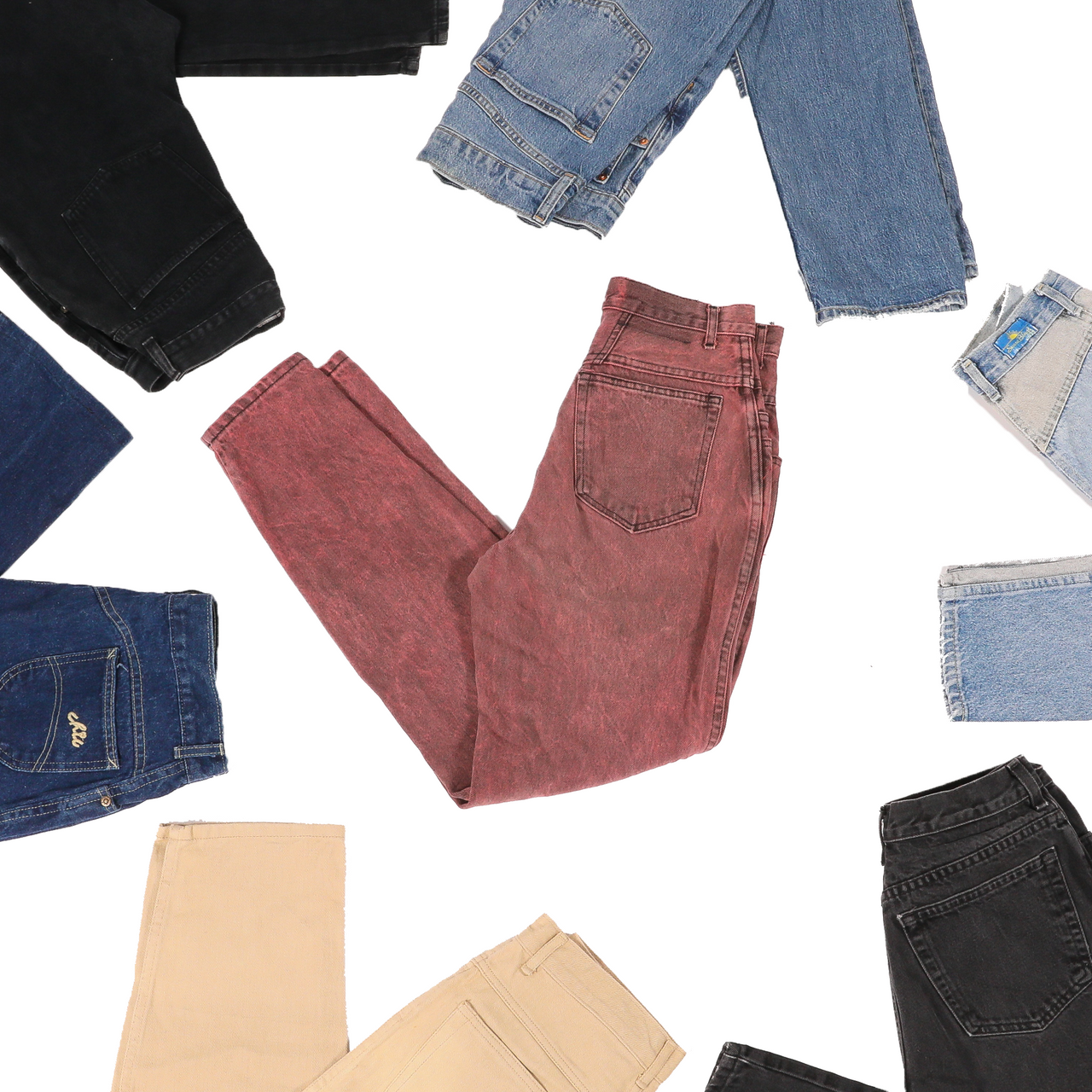 High Waisted Momsy Jeans