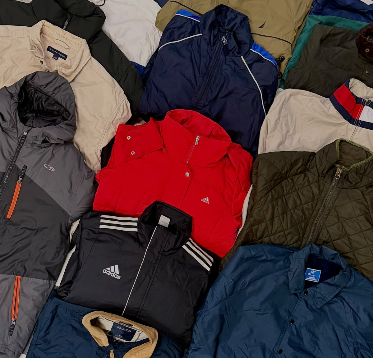 10 x BRANDED MIXED JACKETS GRADE A/B