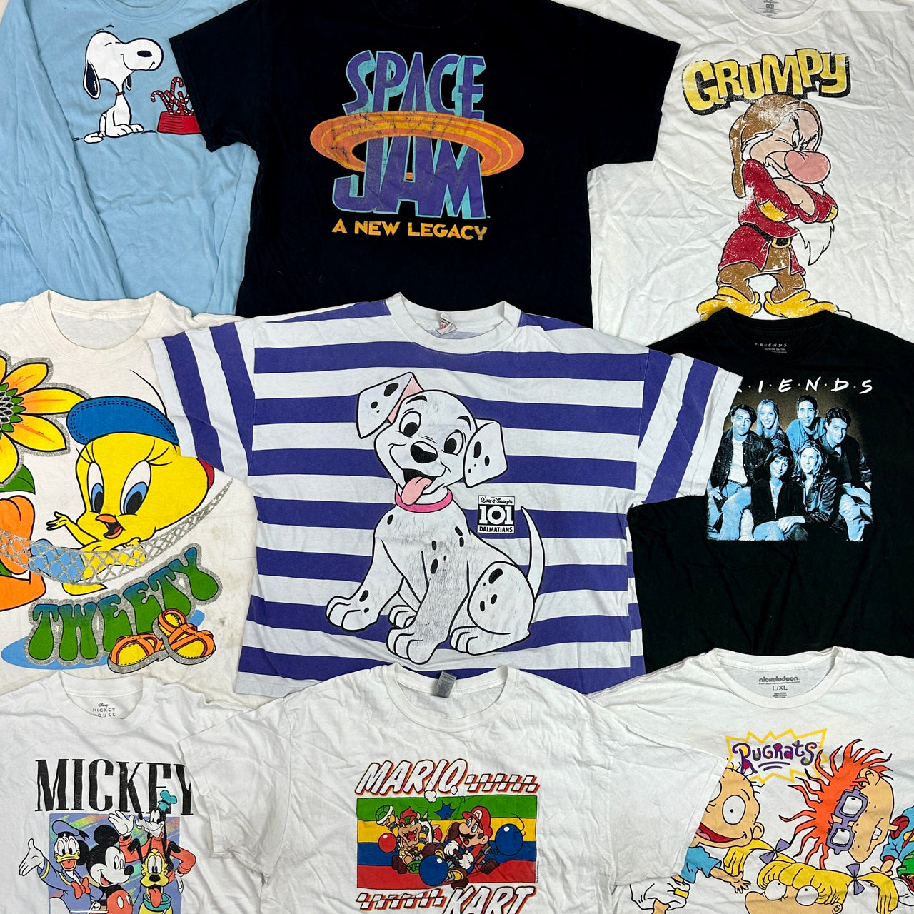 Cartoon/Movie/TV T-shirts Wholesale Sealed Sack (20kg)