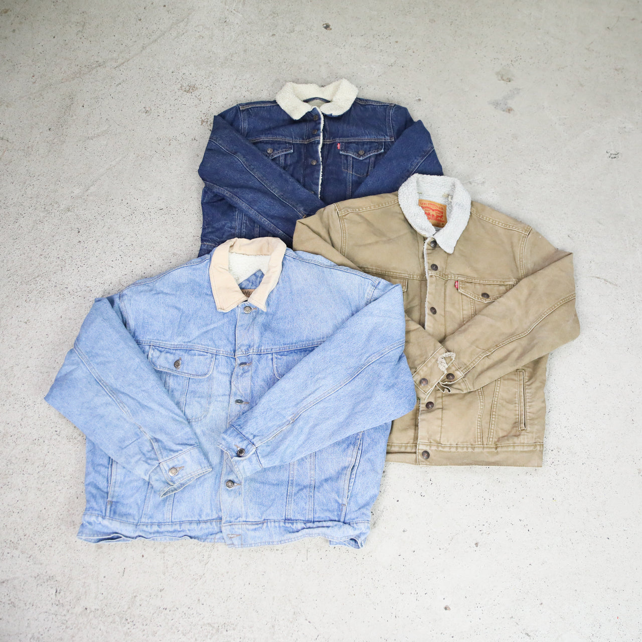 LLW sherpa Trucker Jackets