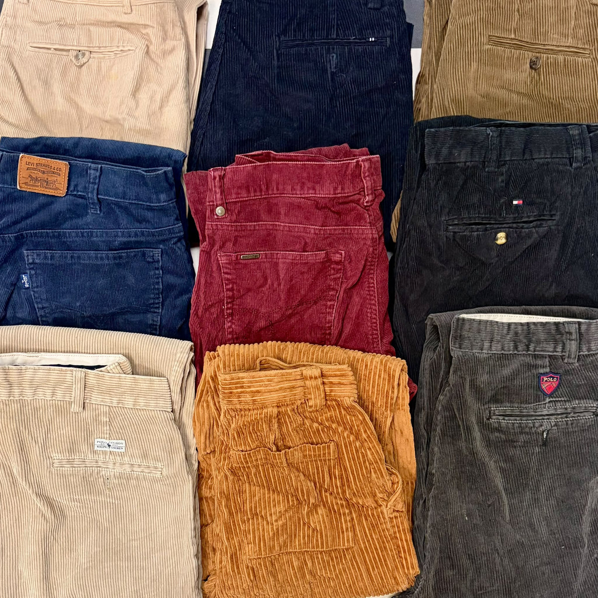 20 x CORDUROY PANTS GRADE A/B