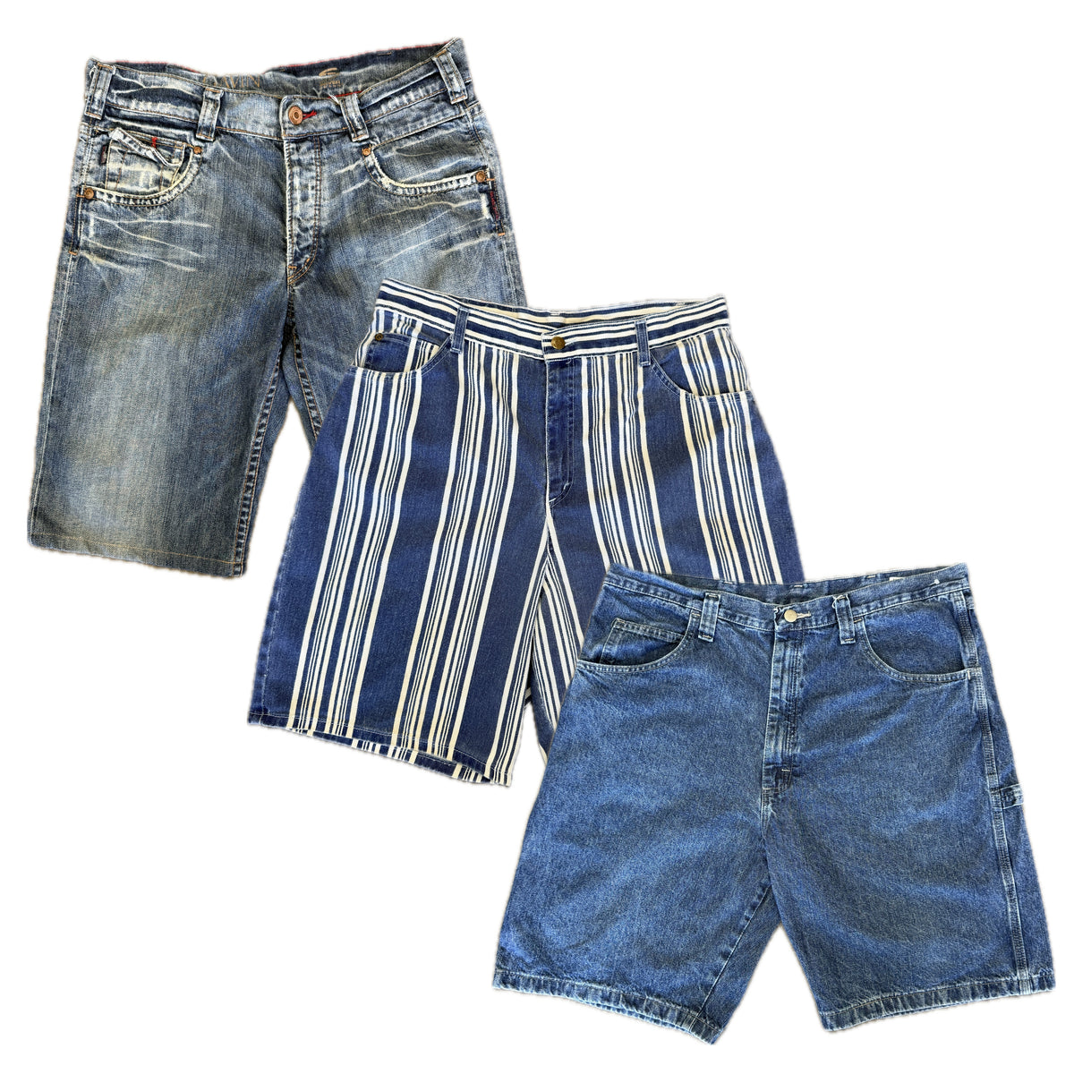 30x MENS DENIM JORT SHORTS GRADE A/B