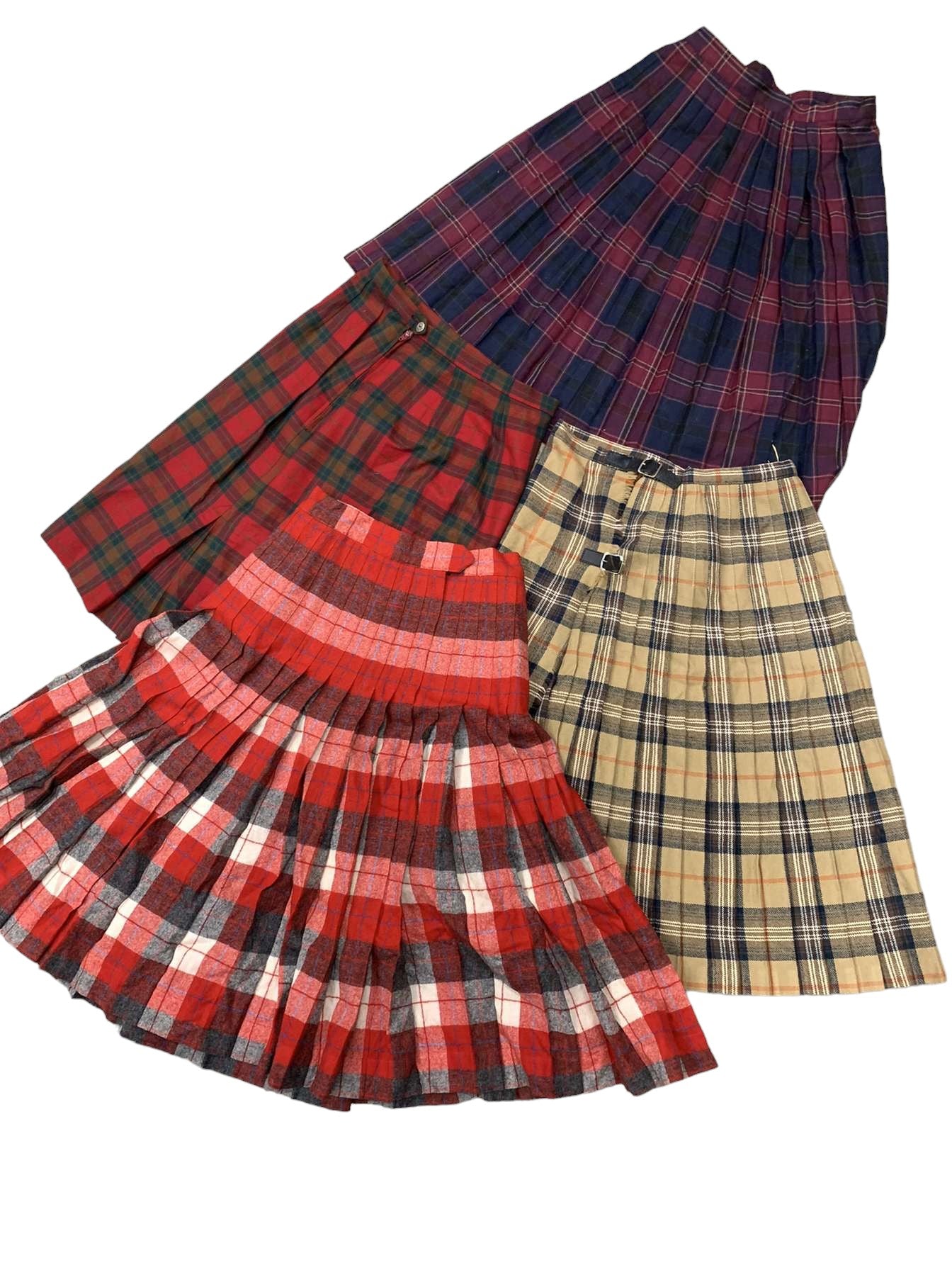 Vintage Wool/Pleated Skirts Wholesale